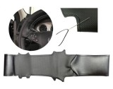 Capacul volanului pentru MERCEDES C W204 2007-2014 Eco Piele Pentru cusut