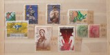 Lot Asia - 8 serii complete stampilate