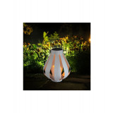 Felinar / Lampa solara LED ABRO cu efect real de lumanare