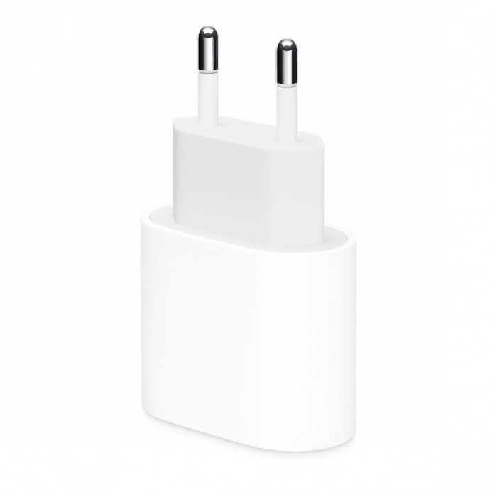 Incarcator Retea USB Apple iPhone 11, MU7V2R, Fast Charge, 18W, 1 x USB Type-C, Alb