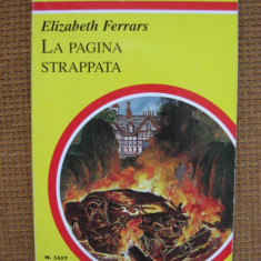 Elizabeth Ferrars - La pagina strappata (in limba italiana)