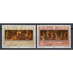 Liechtenstein 1985 866/67 MNH nestampilat - Europa: anul muzicii