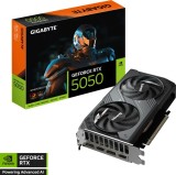 Placa video gaming Gigabyte NVidia GeForce RTX 5050 WINDFORCE OC 8GB, GDDR6, 128 bit