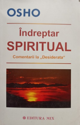 Osho - Indreptar spiritual (2013) foto