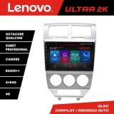 Navigatie Android Lenovo pentru Dodge Caliber 2006-2010, QLED, 4GB+64GB