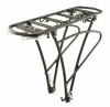 Portbagaj Aluminiu Bicicleta 26-28 Inch, Max 25kg, Negru, Platforma Rabatabila, Prindere Inclusa, Ideal Borsete Laterale
