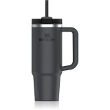 Stanley Quencher H2.O FlowState&trade; Tumbler pahar din oțel inoxidabil cu pai medium Black 2.0 890 ml