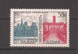 Franta 1958 - Timbrul prietenie Paris-Roma, MNH, Nestampilat