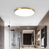 Plafoniera LED SOLIS 27cm 20W Lumina Neutra Auriu ModernLight Concept, Alessandro DESIGN