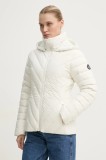 Abercrombie &amp; Fitch geaca femei, culoarea bej, de iarna, KI144-4182