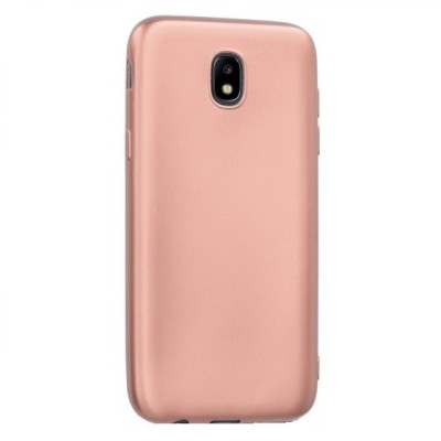 Husa pentru Samsung Galaxy J5 2017, GloMax Perfect Fit, Rose-Gold foto