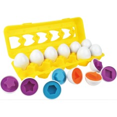 Joc Asocieri Matching Eggs Potriveste Oua cu Forme Geometrice
