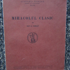 MIRACOLUL CLASIC - Ion G. Coman
