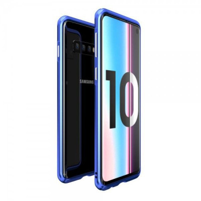 Husa Tip Bumper Samsung Galaxy S10 Albastra foto