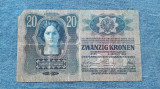 20 Kronen 1913 Austria / Coroane Korona / stampila Austria emisiunea I / 884927