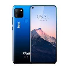 Telefon mobil Smart iHunt Titan P6000 Pro, Android 10, 4G, ecran IPS 6.55 inch, 128 GB, 4 GB RAM, 16 MP, 6000 mAh, Dual Sim, Blue foto