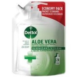 Rezerva sapun lichid Dettol pentru spalarea mainilor, aloe vera, 500 ml