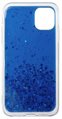 Husa plastic + silicon Brilliant albastra pentru Apple iPhone 11 foto