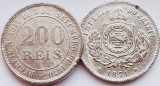 2388 Brazilia 200 Reis 1871 Pedro II km 478