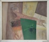 Amelia Diamandescu Gherasim - Germinatie II (1969) - Ulei pe panza, 75x65 cm - Pictura semnata