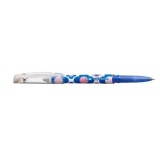 Flower Body Uni-ball Roller Dark Blue Gel Pen 0.7
