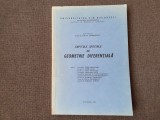 Ion D. Teodorescu - Capitole speciale de geometrie diferentiala