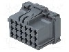 Conector auto, MCP 2.8, 18 pini, TE Connectivity - 8-968974-1
