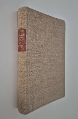 Carte veche Oscar Wilde Autograf Victor Ion Popa Carte in limba franceza foto
