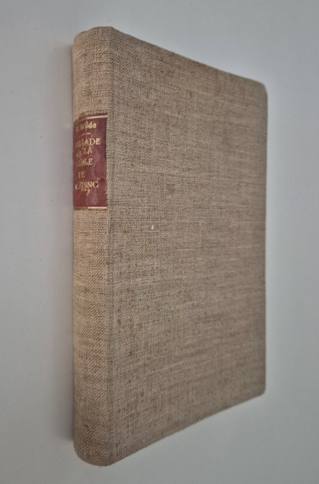 Carte veche Oscar Wilde Autograf Victor Ion Popa Carte in limba franceza