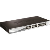 Switch dgs-1210-28p, 24-port, D-link