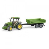 Cumpara ieftin BRUDER - TRACTOR JOHN DEERE 5115M CU REMORCA BASCULABILA