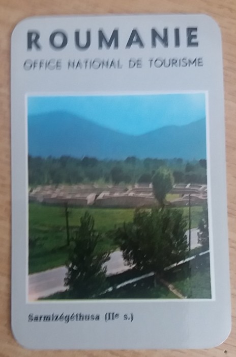 C9 10 - 1971 - Calendar de buzunar - reclama ONT - Sarmizegetusa