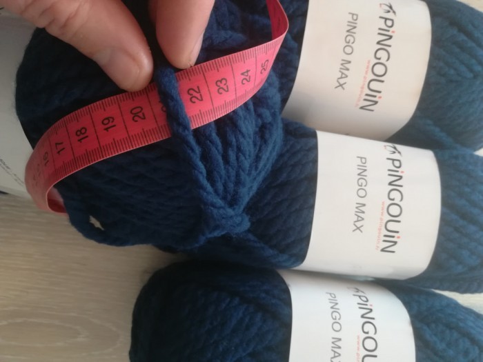 4 Bobine de Fir Pingo Max Culoare Bleumarin