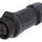 Conector Circular Mufă Mamă 4 PIN Aurit 10A