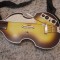 Chitara guitar Rock Band Beatles Hofner ( replica chitara bass Paul McCartney&#039;s )controller wireless pt jocul Rock Band si Guitar Hero