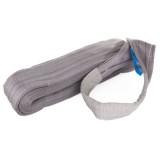 Chinga textila de ridicare cu urechi 4T, 5 m, gri, 120 mm