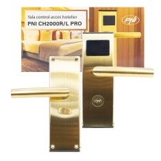 Resigilat : Yala control acces hotelier PNI CH2000L PRO Gold cu cititor de card de