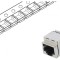 Soclu RJ45 Cat5 Ecranat 8p8c SMT Vertical
