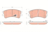 TRW GDB3310 COTEC set placute frana,frana disc