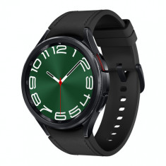 Smartwatch Samsung Watch 6 Classic SM-R960, ecran AMOLED 1.47inch, 2GB RAM, 16GB Flash, Bluetooth 5.3, Carcasa Otel, 47mm, Waterproof 5ATM (Negru)