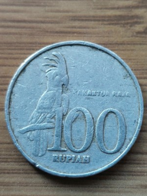 Moneda Indonezia 100 Rupiah 2000 foto