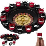 Ruleta de petrecere cu 16 pahare shot si 2 bile metalice Malatec
