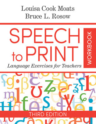 Speech to Print Workbook: Language Exercises for Teachers foto