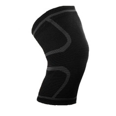 Protectie REDQUIT&reg; pentru genunchi, material elastic, marimea XL, neagra, universala