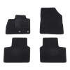 Set covorase auto mocheta Velor RENAULT SCENIC/GRAND SCENIC, 10.2016-, negru,