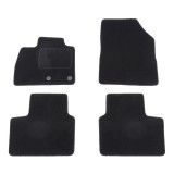 Set covorase auto mocheta Velor RENAULT SCENIC/GRAND SCENIC, 10.2016-, negru,