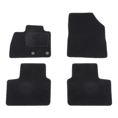 Set covorase auto mocheta Velor RENAULT SCENIC/GRAND SCENIC, 10.2016-, negru, foto