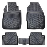 Cumpara ieftin Set covorase auto cauciuc TPE Umbrella pentru Ford Fiesta V (2002-2008), antialunecare, bordura 3cm, cod 58173