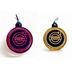 Lampa oglinda Pablo LOGO FR0333 Volvo galben-rosu