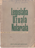 A - A. MUNTEANU - LEGISLATIA UZUALA NOTARIALA